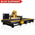 Professionnel Fabricant à Jinan Grande table de travail cnc outil automatique changeur cnc routeur 4 axes 2000x6000 à vendre